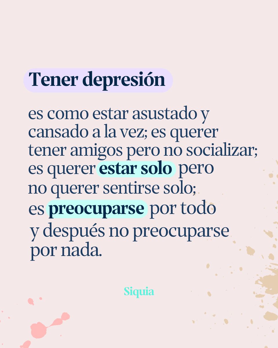 siquiacom's tweet photo. Hoy se celebra el Día Mundial contra la Depresión.

Nunca es tarde para acudir a un psicólogo o profesional que te ayude a superarla. Si la padeces o conoces a alguien que necesita ayuda, actúa.

#siquia #terapia #psicologo #psicología #depresion #diadeladepresion https://t.co/pbmAlJbDad