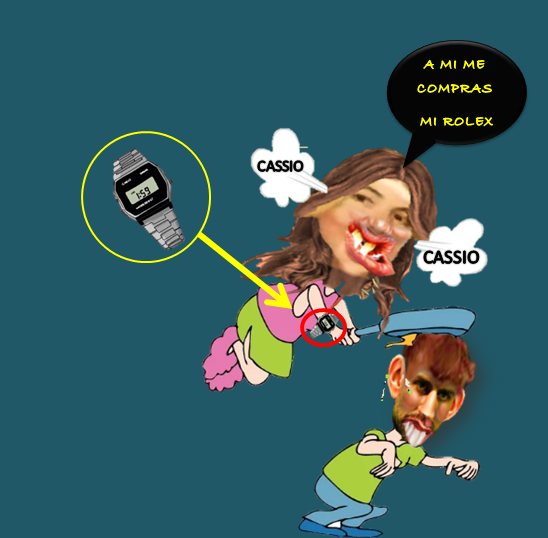 IguaranClara's tweet photo. #BuenosDias pobrecitos a esta hora claramente se nota lo iracunda que está #ClaraChiaMarti por su #casioreloj y culpa a #Pique de su infortunio, CATAPLUM😂🤣🤣🤣🎶🎵🎻🪕🎷 https://t.co/vpQQvJ3Ip5