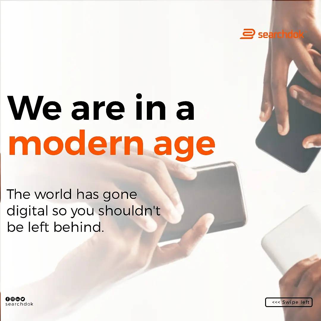searchdok's tweet image. You might be wondering, Why is there so much hype around going digital?🤔 
#freelancingjobs
#freelancedeveloper #nigeriandigitalcreator #nigerianfreelancer #nigerianuniversitystudents #nigeriandevelopers #freelancingplatform #searchdok