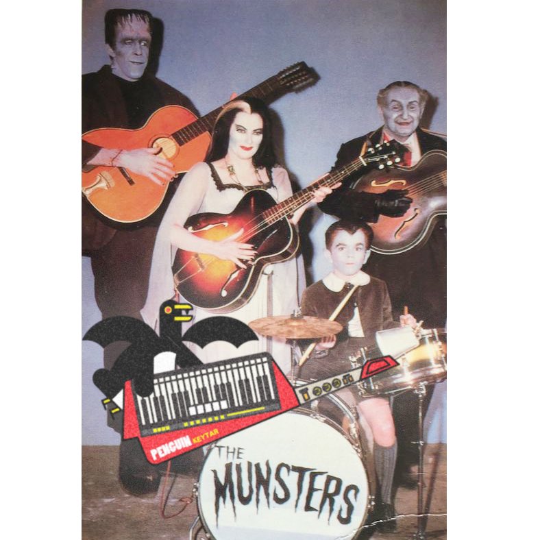 Stukuls's tweet photo. Theme music for this Friday the 13th brought to you by the local house band.
#munsters #fridaythethirteenth #friday #fridaythe13th #badluck #band #scary #horror #television #backingband #terror #keytar #rockandroll #band #spooky #rock #vampire #vampirepenguin #penguin #penguins https://t.co/H8nzKNHrw5