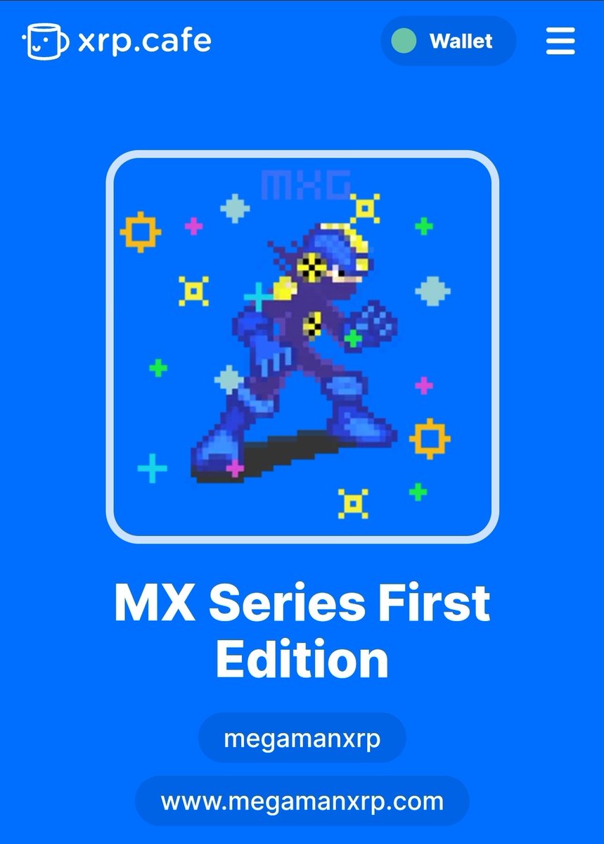 MEGAMANXRP's tweet image. Upgrade your #XLS14 $MXG &amp;amp; $MXD NFTs here to #XLS20 at
 hadanft.com/collections/me…

Vote for @MEGAMANXRP on @StaykX_ to stayk them for $XRP royalties &amp;amp; $HADA ! 

I will only assign a 1XRP $STX #stayking weight for maximum NFT rewards 👍