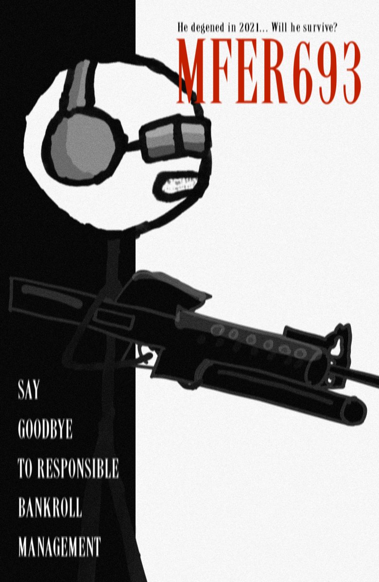 Just minted my first Mfer693 NFT! 💥 Genesis movieposter 1/1 for sale at 0.1 ETH. If anyone buys it I´ll start making the movie right away! 🔥

opensea.io/assets/ethereu…