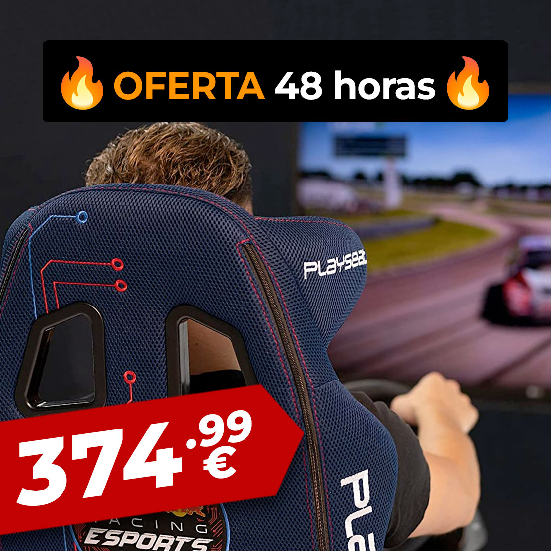 DiscoAzul's tweet image. #Oferta48horas 🔥🔥
Asiento Playseat Evolution Pro - Red Bull Racing Esports

· Oficial Red Bull Racing Esports
· Estable y cómodo
· Compatible con los principales volantes del mercado

discoazul.com/playseat-evolu…

#playseat #redbull #esports #thrustmaster #ps5 #ps4 #pc #discoazul