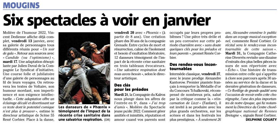 [REVUE DE PRESSE] 🗞
Janvier à Scène 55 #Mougins... c'est maintenant !
A vous les spectacles ➡ scene55.fr/saison-2022-20…
🤩⬇📰