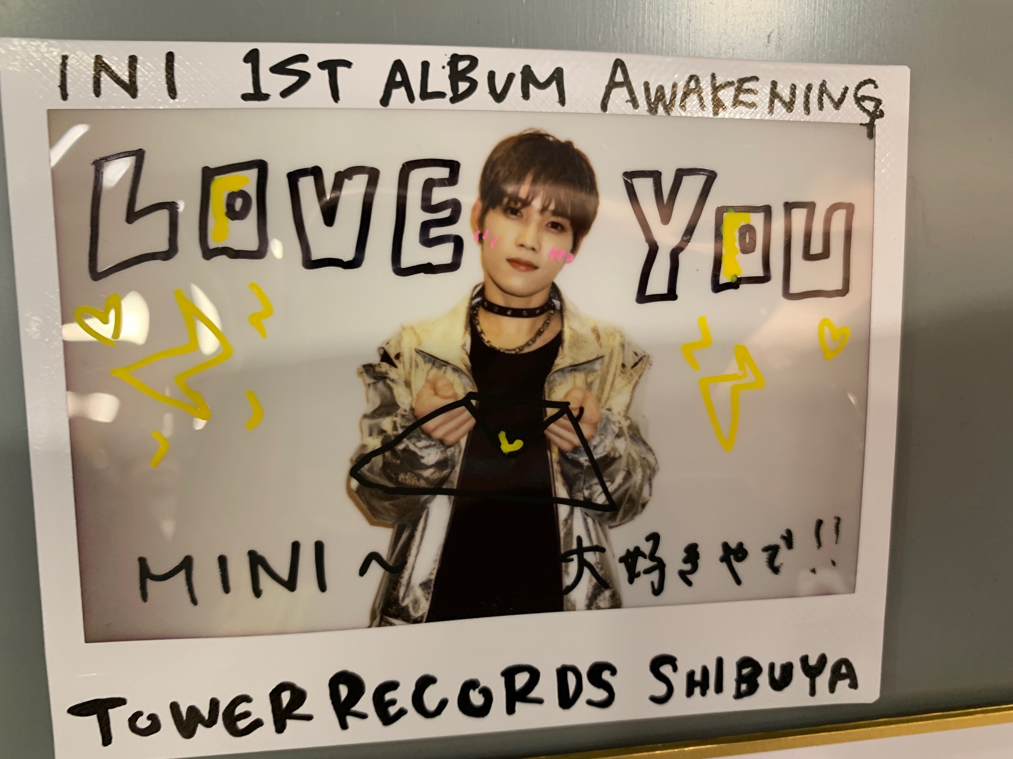 話題のポストイット画家『S.H.O 』　ROOM No. 1/1 サイン入り 話題のポストイット画家『S.H.O 』 ROOM No. 1/1 サイン入り
