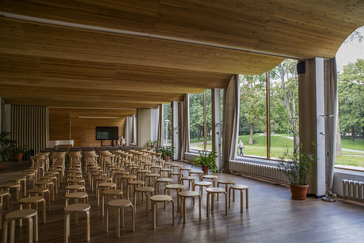 ManuelRevilla57's tweet image. Biblioteca Viipuri / Alvar Aalto