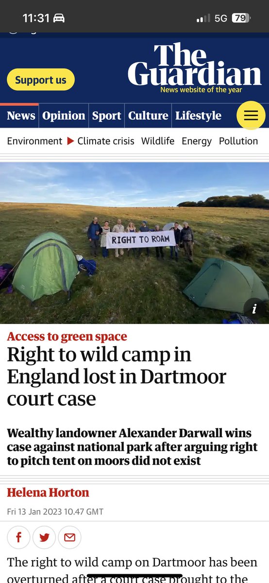 Our National Parks should be open to all and access to Dartmoor is integral to that. Labour will expand the right to roam as part of our programme for Government

Our natural spaces are here for us all to share for biodiversity, wellbeing and equity