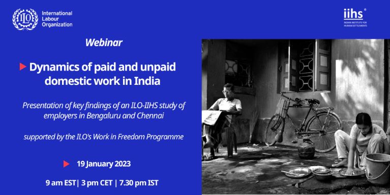 ILONewDelhi's tweet photo. #DecentWorkForAll begins at home

Join the ILO-IIHS presentation of 10,000 households in India to understand the dynamics of paid and unpaid domestic work to help prepare sustainable regulation and policy for it

Know more and register: https://t.co/LoD4OMKQFu

@wneha5 @iihsin https://t.co/GtJL3IsSrg