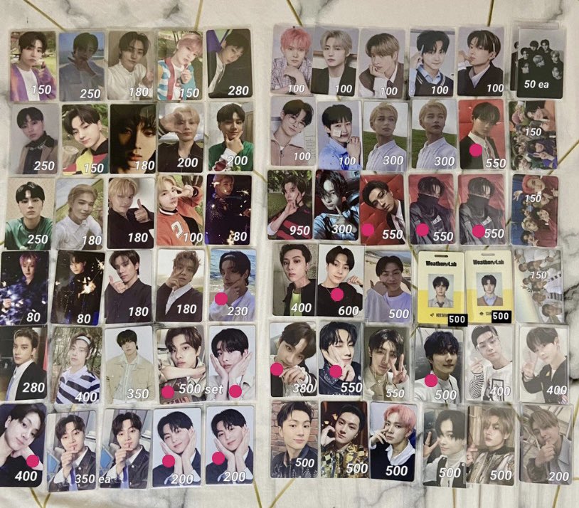 enhakartz's tweet photo. wts lfb ph . . . 🔗

📁 enhypen photocards

⌕ prices on pic
⌕ sold as tingi but must get 2-3 non-indemand if getting indemand (pcs with pink dot)
⌕ price + pf &amp; sf

𓂋 mop: gcash
𓂋 mod: j&amp;t, ggx, sc0
𓂋 dop: 1 week res/payo

dm @o2collects / reply mine + pc to claim ! ^^ https://t.co/gdG7GfvtMx