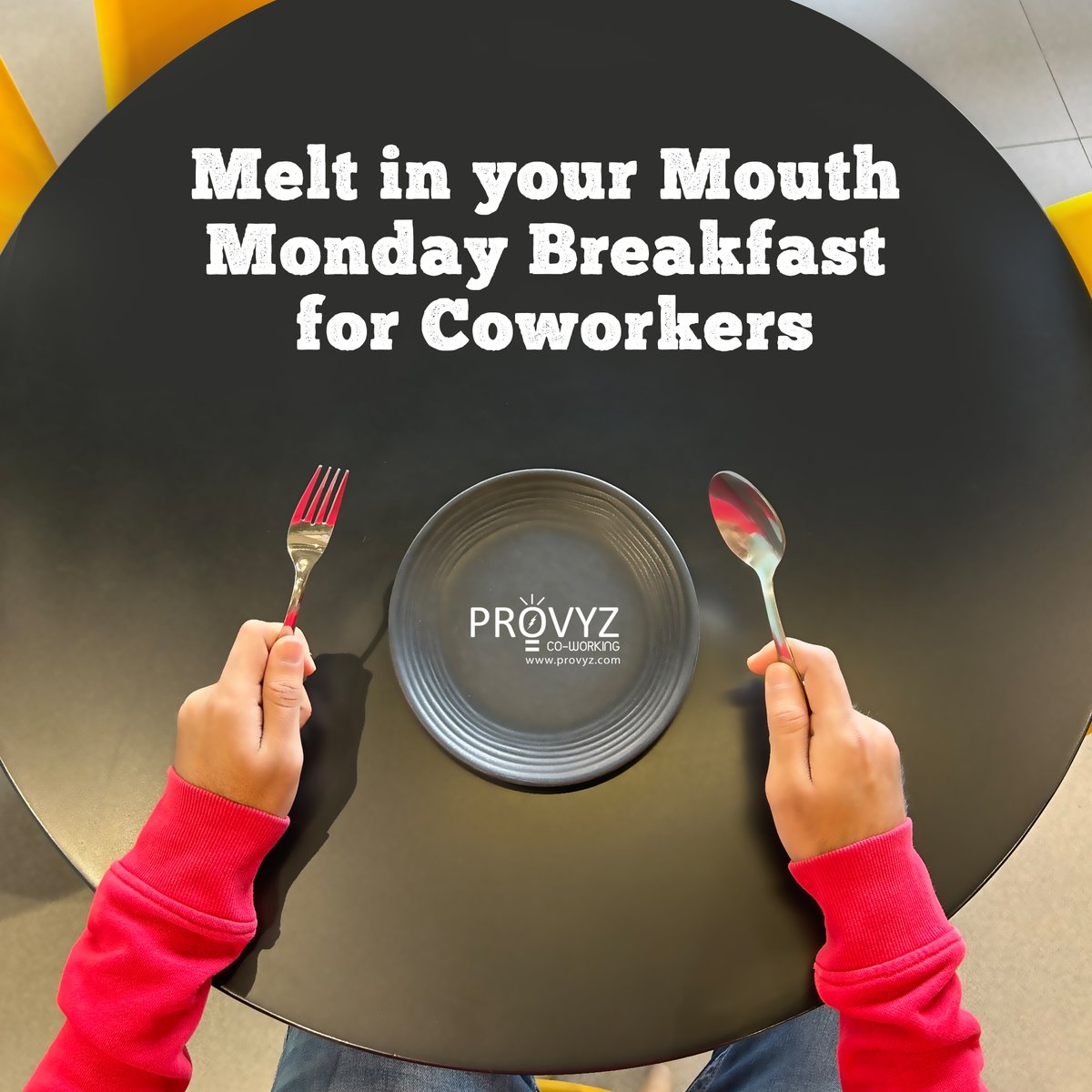Provyzcoworking's tweet photo. No Monday morning blues for these co-workers.
Start your week too with sunshine, breakfast, coffee and camraderie at #Provyz #Coworking.
Swing by or call us/ WhatsApp us on 9925757722
#WorkLife #breakfast #coworkinglifestyle #coworkingspaces #coworkingsurat #coworkingindia https://t.co/Fx1fNipKOw