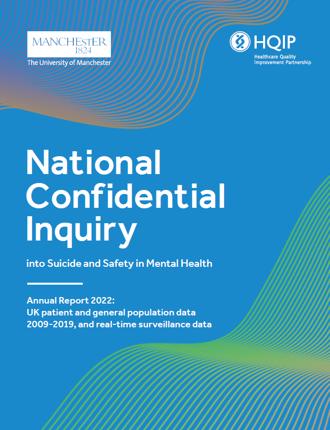 NCISH_UK's tweet photo. Our 2022 annual report provides findings relating to people who died by suicide between 2009-2019 across the UK. Additional findings are presented on people under #MentalHealth care who have been convicted of homicide &amp; those in the general population https://t.co/HCi3rDIsls https://t.co/VxhHvegd8s