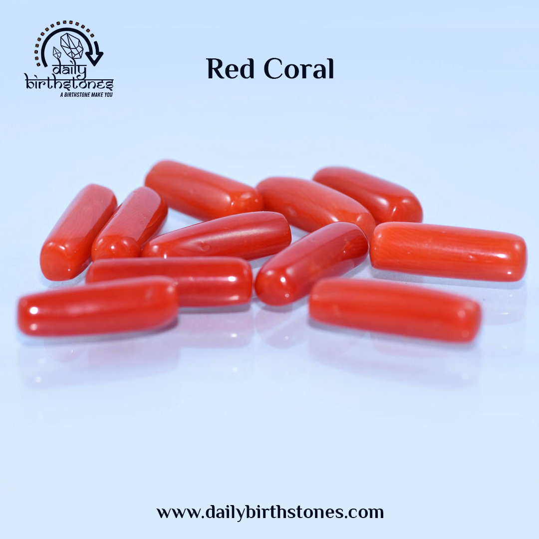 Unlike regular gemstones, Red Corals are more unique and that makes them a covetable choice amongst people.

#redcoral #redcoraljewelry #moongaratna #naturalgemstone  #gems #finegems #gemslove #gemstone  #goodenergy #jyotish #vastu #astrologer #brahman #pandit #dailybirthstones