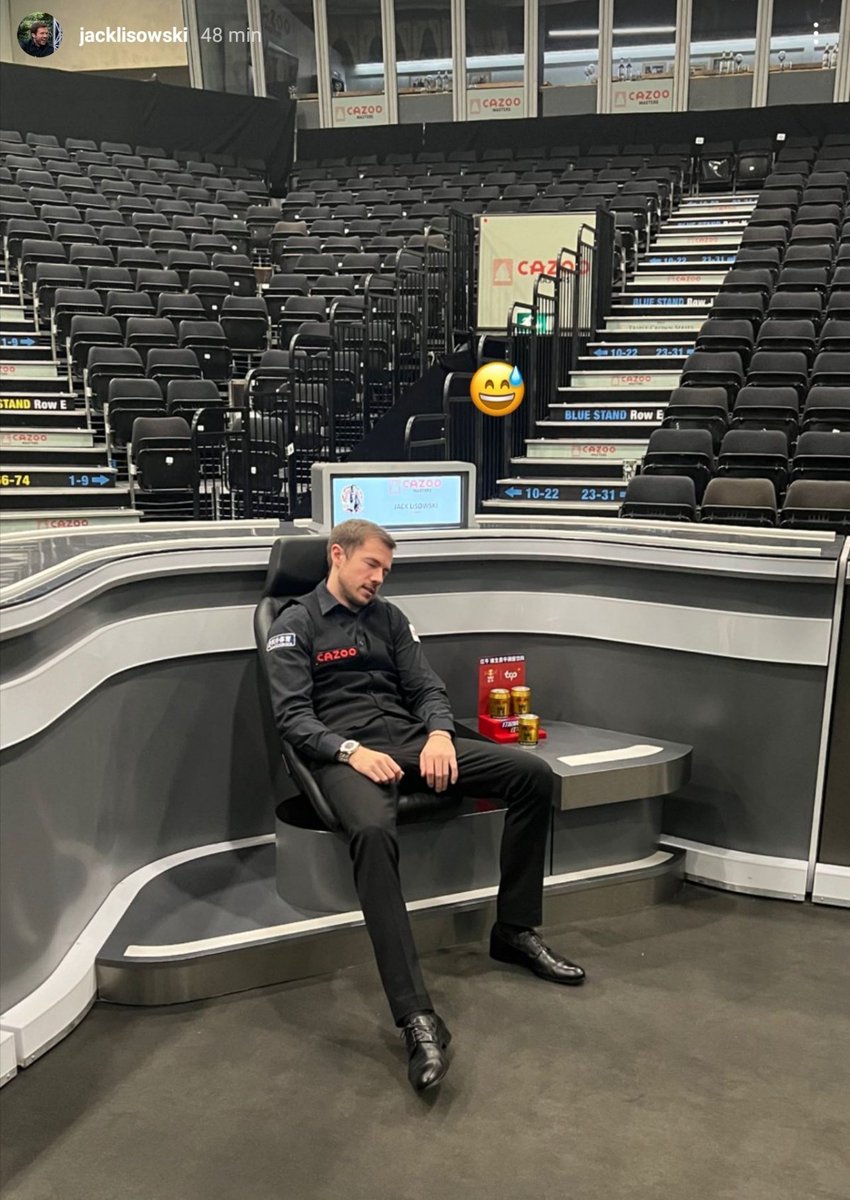 lovselby's tweet image. So tired? 😜
#snooker #CazooMasters