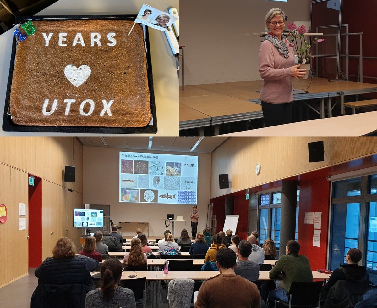 Utox_Eawag (@utox_eawag) on Twitter photo #2023 is officially underway with the traditional #Utox recap of last year's performance and accomplishments in sight of an even better new year. This time was more special as our department head, Prof. Kristin Schirmer <a href="/SchirmerKristin/">KRISTIN SCHIRMER</a>, celebrates 15 years leading #Utox!! #2023 is officially underway with the traditional #Utox recap of last year's performance and accomplishments in sight of an even better new year. This time was more special as our department head, Prof. Kristin Schirmer <a href="/SchirmerKristin/">KRISTIN SCHIRMER</a>, celebrates 15 years leading #Utox!!