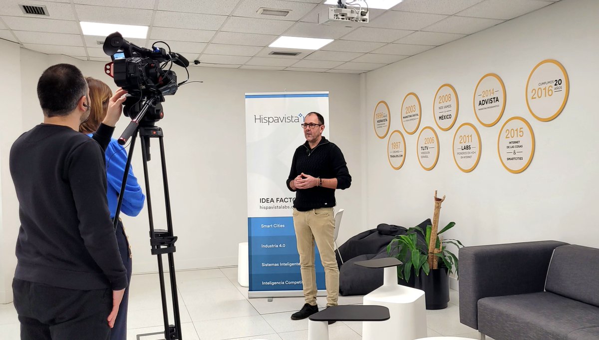 📢 ¡Se cuece algo gordo en <a href="/hispavistalabs/">HispaVista Labs</a> ! Sólo podemos adelantar que no os perdáis los próximos #InformativosTelecinco... 🤫

¡Atent@s tod@s!

#Telecinco #Informativos #Entrevista #ChatGPT