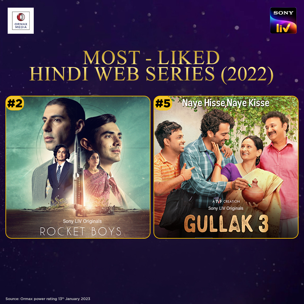 Thank you for all the love! #RocketBoys #GullakS3 #SonyLIV