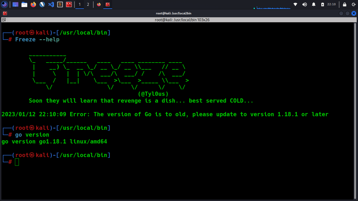 secur1ty1samyth's tweet image. Offensive Security Tool: Freeze
Freeze is a payload creation tool used for circumventing EDR security controls to execute shellcode in a stealthy manner.
Read the full post: blackhatethicalhacking.com/tools/freeze/
#postexploitation #hacking #infosec #informationsecurity #redteam
