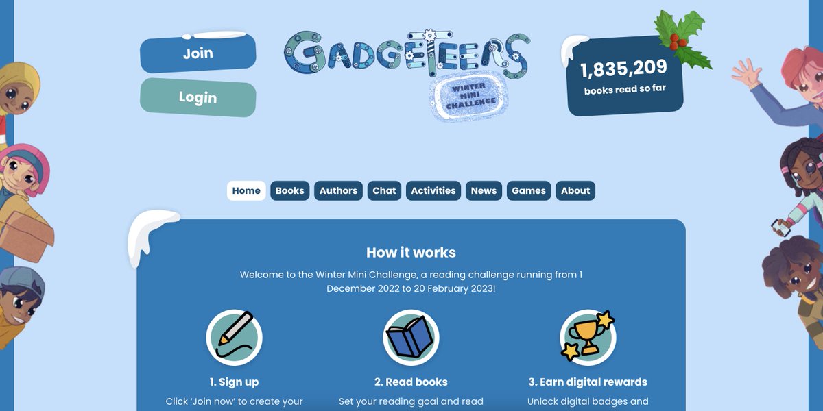 stemplayground_'s tweet photo. Only 1 month left to take on the STEM themed Winter Mini Reading Challenge 'Gadgeteers' organized by @readingagency &amp; @sciencemuseum to encourage children aged 4-11 to enjoy the benefits of reading for pleasure: https://t.co/1DbQj1pqzC. Read 3 books to a special certificate! 📚🎉 https://t.co/rpb5id9hz9