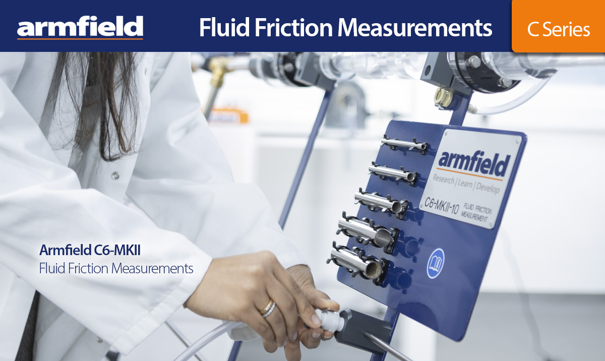 Armfield_Edu's tweet photo. #Armfield C6-MKII-10 Fluid Friction Measurements unit for the detailed study of fluid friction head losses, which occur when an incompressible fluid flows through pipes, fittings & flow metering devices. https://t.co/iE94vpHzxP
#flumefriday #engineeringeducation #fluidscience https://t.co/fV5qACqoQ2