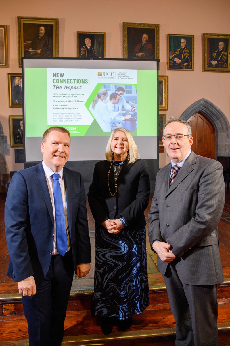SEFS@UCC (@sefsucc) on Twitter photo We were delighted to welcome Minister for Finance <a href="/mmcgrathtd/">mmcgrathtd</a> to <a href="/UCC/">UCC Ireland</a> today to launch our ‘New Connections: The Impact’ conference - where some of Ireland's most promising #STEM researchers showcased their innovative new scientific collaborations. We were delighted to welcome Minister for Finance <a href="/mmcgrathtd/">mmcgrathtd</a> to <a href="/UCC/">UCC Ireland</a> today to launch our ‘New Connections: The Impact’ conference - where some of Ireland's most promising #STEM researchers showcased their innovative new scientific collaborations.