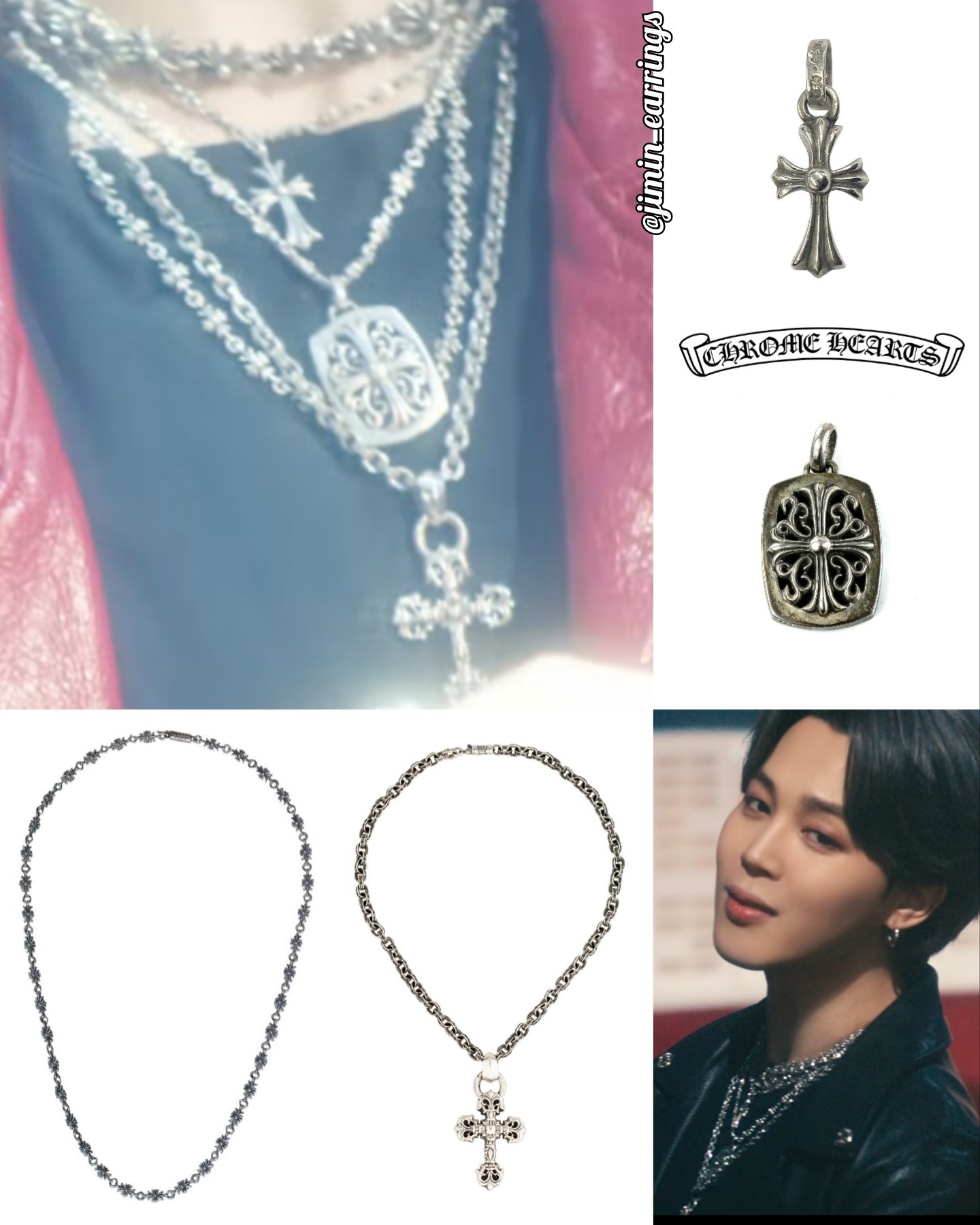 Chrome hearts sale filigree cross pendant