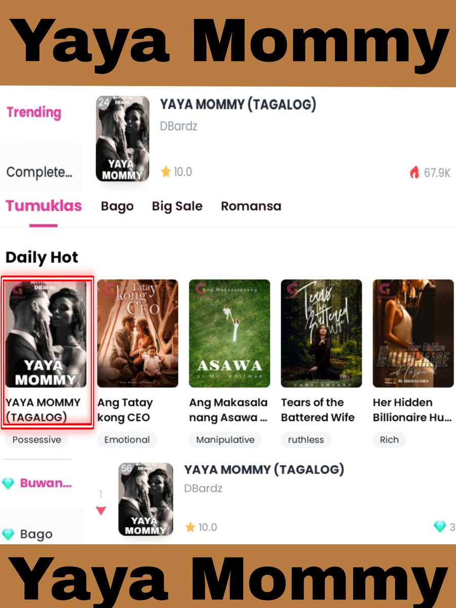 Dbardz27's tweet photo. My two story on Goodnovel app! #goodnovelstory #goodnovel #goodnovelapp #goodnovelph #goodnovelpromotion @GoodnovelPH https://t.co/LzEvDSm0tQ