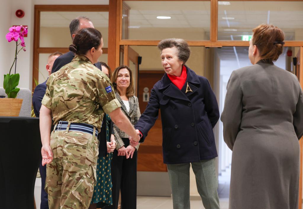 Brilliant telling HRH The Princess Royal about all the great work the Educational and Training Services Branch does for our military and civilian community here in <a href="/bfcyprus/">BFCyprus</a> #BritishBases #Education #RoyalFamily