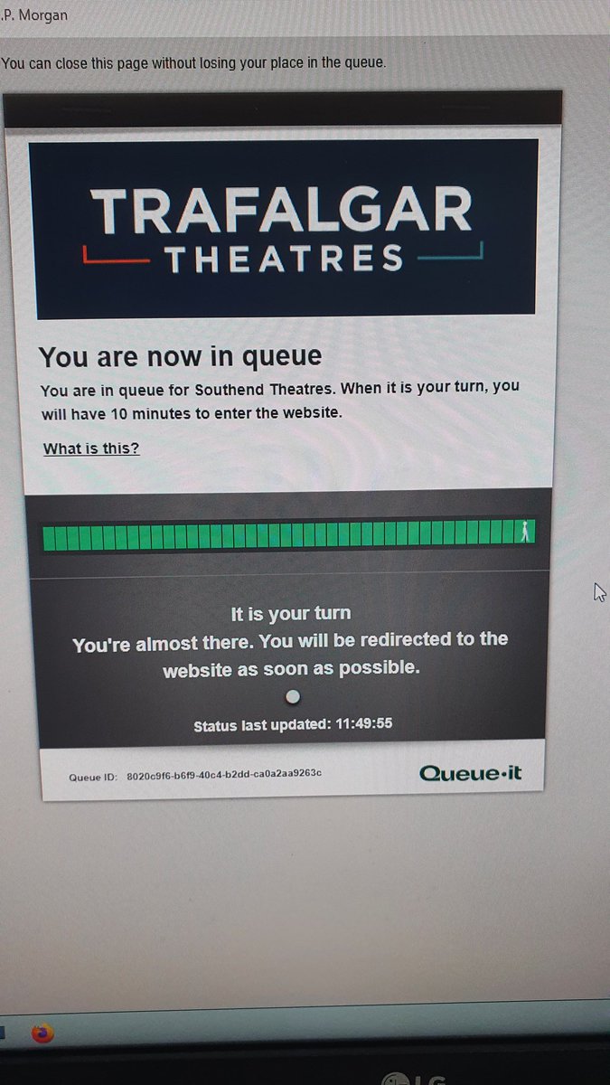 Ser_Warren's tweet photo. @SouthendTheatre after waiting for ages the queuing system that you've put in place is failing ... thanks for wasting my time!!!! This is a joke .. won't be able to see @MickyF_Official then! https://t.co/en1C1J0snf