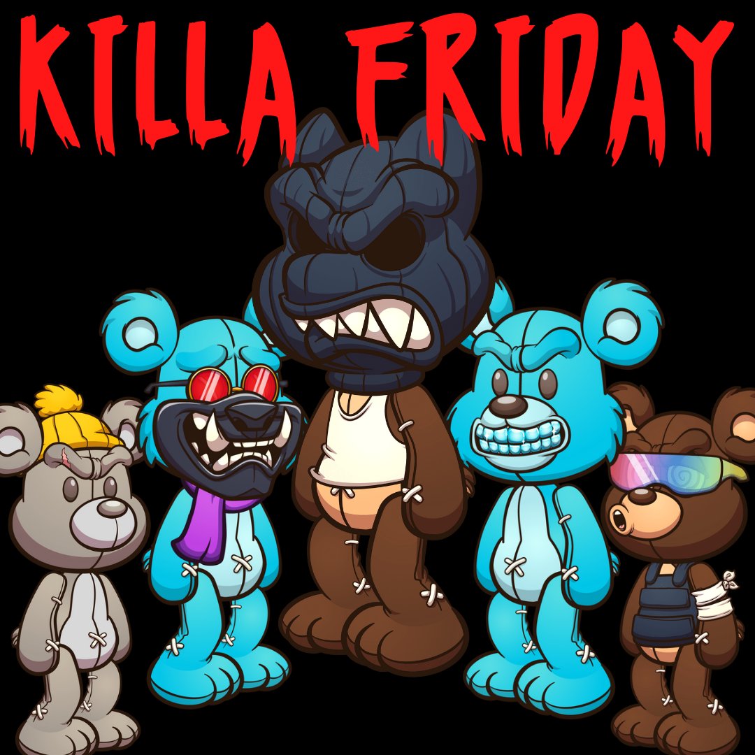 silentassassin (@si73ntassassin) on Twitter photo Today gonna be lit for <a href="/killabearsnft/">KILLABEARS 🐻</a>. You may want to block us or join us because it might get loud up in this mf. #killafriday #WeLikeTheBears #chapter2reveal #killaverse Today gonna be lit for <a href="/killabearsnft/">KILLABEARS 🐻</a>. You may want to block us or join us because it might get loud up in this mf. #killafriday #WeLikeTheBears #chapter2reveal #killaverse