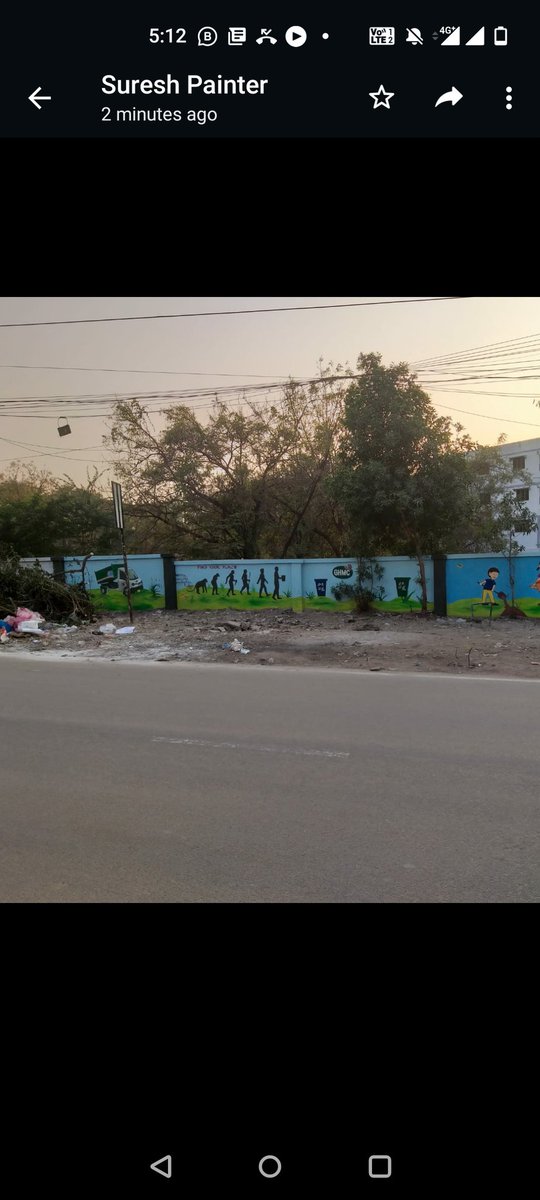 CleanHYD_Cir11's tweet photo. Stop littering infront of beautiful paints @sai_koushika change your opinion. #Erraboda https://t.co/MnVJbDhRAk