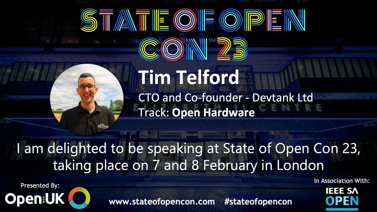 telford_tim's tweet photo. Looking forward to speaking at OpenUk's first annual conference in central London next month. We have quite a story to tell about our “Journey to Net Zero using OpenSmartMonitor”. We'll also have a live demo of our wireless technology on display.

#stateofopencon #sustainability https://t.co/BBjqx27cK2