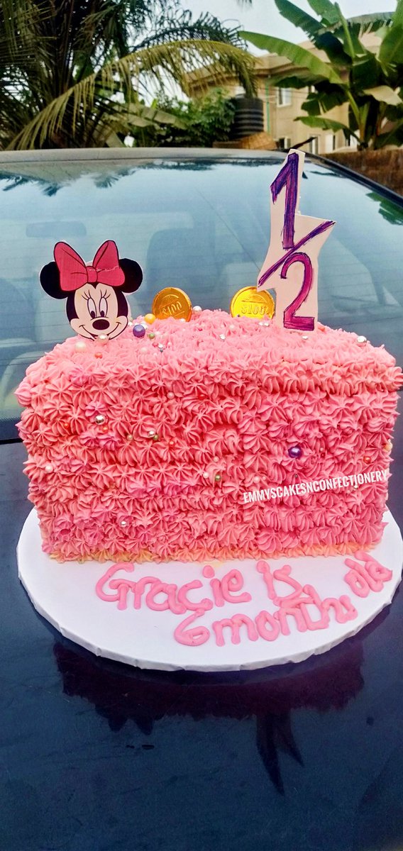 Gracie is 6 months old today 🤩🤩🤩

#emmyscakesnconfectionery #cakesinmagboro #cakesinmakogi #cakesinprayercity #cakesinojoduberger #6monthsold #babygirl #cakesinredeemcamp #cakesinarepo #pink #mickeymouse