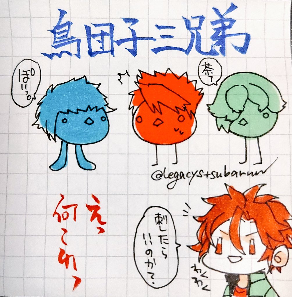 しかもめちゃくちゃ足速いんでしょこいつ

あと私なに描いてるの? 