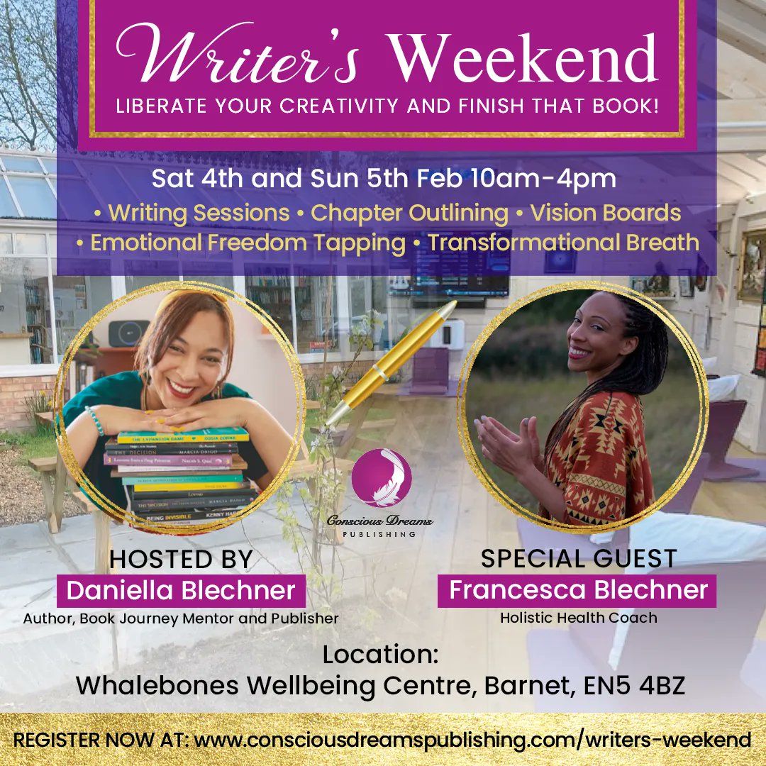 DreamsConscious's tweet photo. If you want to share your powerful message and story with the world in an impactful way and save time and money working with endless editors and coaches, book your space today at https://t.co/TichD7A77H
#writersweekend #writingcommunity #writers https://t.co/5VN0r3A7OW