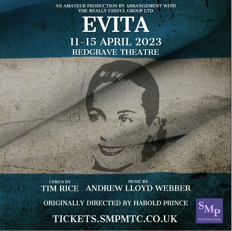 Based on the true story of Eva Peron’s meteoric rise from a poor girl in rural Argentina, to the most powerful woman in South America, Evita is a breath-taking, blockbuster musical like no other. 📅 11th - 15th April Tickets available here: buff.ly/3OFT8pC