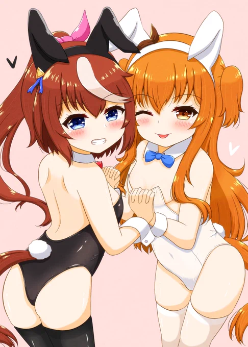 バニーテイマヤ2023年もよろしくお願いします!#ウマ娘#トウカイテイオー#マヤノトップガン 