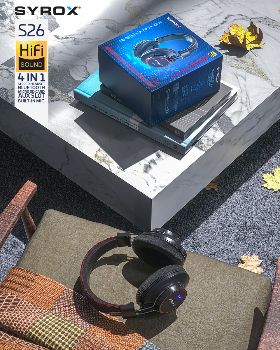 Gerçek ses deneyimi sunan (Hifi) teknolojisi
S26
👉 Kablosuz bluetooth 5.0
👉 MicroSD kart okuyucu
👉 Dahili mikrofon
👉 Aux çıkış
👉 Hifi ses kalitesi
👉 10 saate kadar pil ömrü
👉 20 metreye kadar kablosuz bağlantı
👉 Micro USB şarj kablosu
#syrox #headphones #music #headset