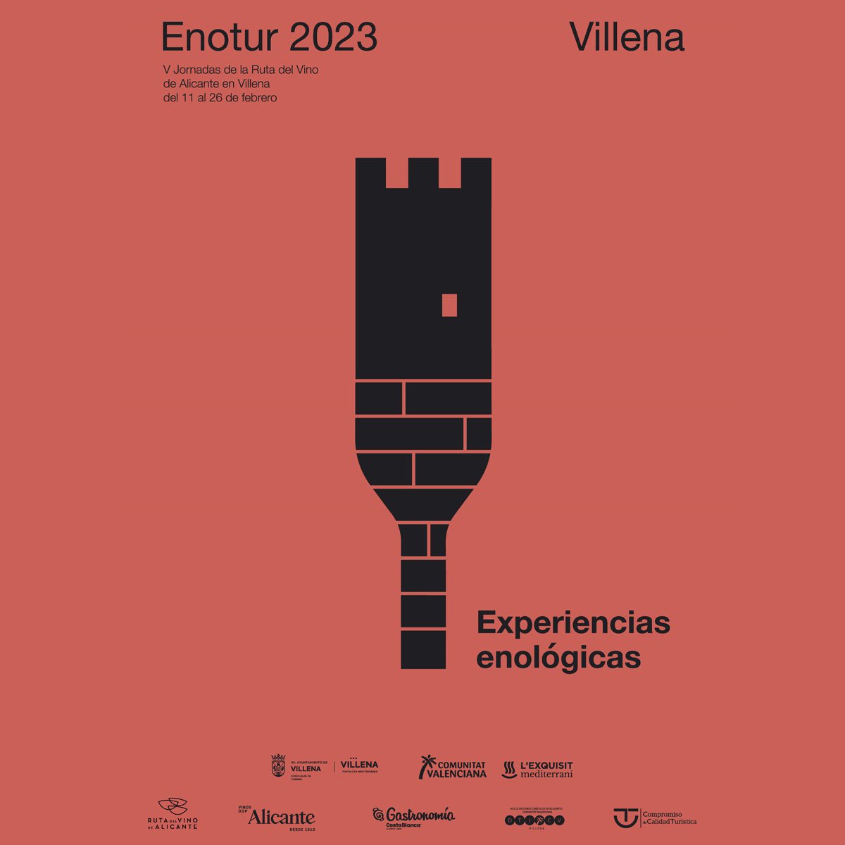 Vuelve Enotur, vuelven las jornadas de la <a href="/rvalicante/">Ruta del Vino de Alicante</a> en Villena, que este año llegan a su quinta edición: bit.ly/ENOTUR2023
No te pierdas sus vinos, gastronomía y patrimonio. <a href="/TurismoVillena/">Turismo Villena</a> 
#alicante #turismo #Villena #Enotur #RutadelVino #Enoturismo