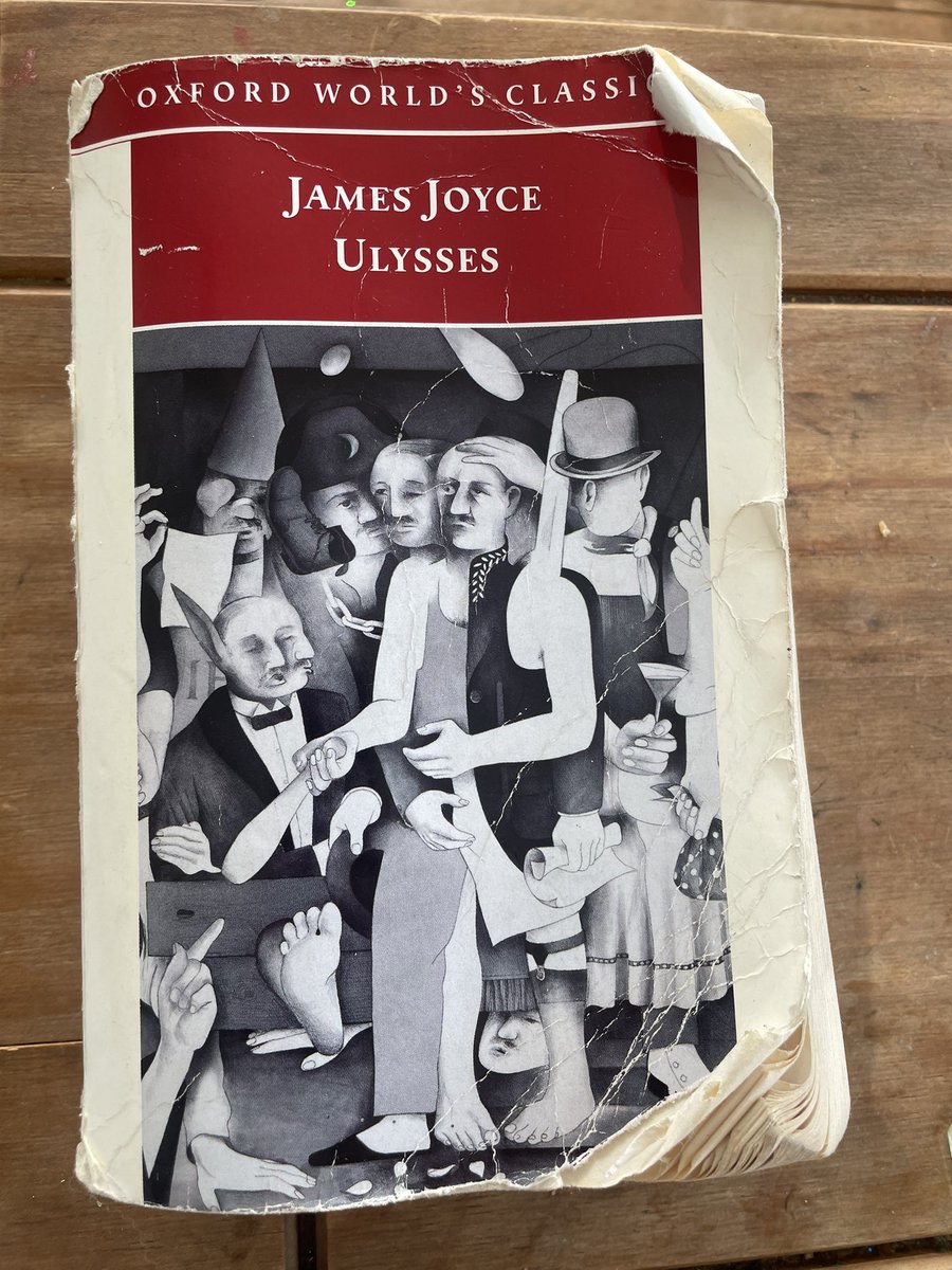 OBoyleAuthor's tweet photo. 20 years later and it’s time to give this another go (hoping old notes in the margins will help!) #JamesJoyce #ulysses #irishclassics #WritingCommunity #readingforpleasure #IrishTwitter https://t.co/yXMeByj1zh