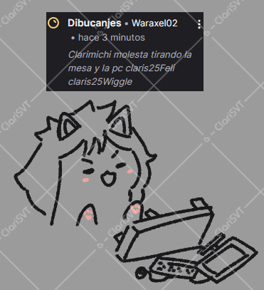 ClariSvtuber's tweet photo. Claro, como si esas cosas pasaran...🐾🖥️
#VtuberES #Vtuber #hamu #Clarimichi https://t.co/divd1RiGSQ