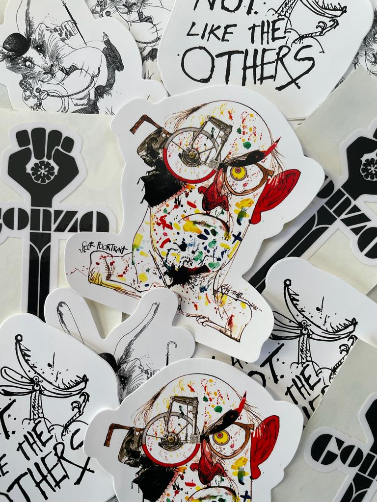 Ralph Steadman Art tweet media