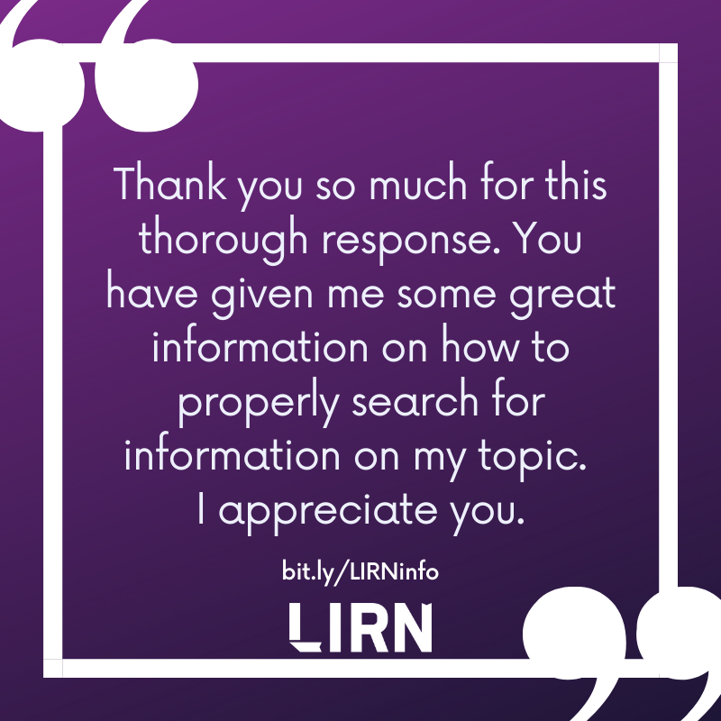 LIRN Consortium tweet media