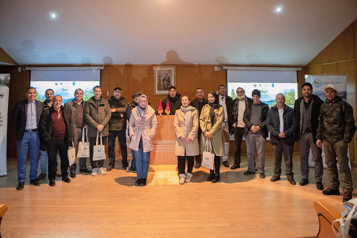 LPM_Morocco's tweet photo. Atelier de clôture de la 1ère phase du programme "Revive Atlas Cedar" à la Maison de la Cédraie à Azou. Les résultats et les recommandations du projet ont été présentés aux partenaires, notamment l’intérêt d’initier une approche de conservation à l’échelle du paysage de la RBCA. https://t.co/XSm4Oige23