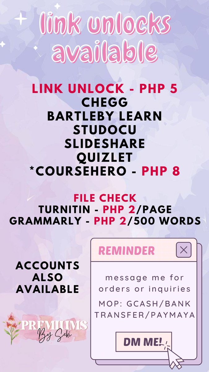 premsbyseki's tweet photo. ╭────────────♡彡 
╰➤ premium accounts for sale !

        ๑ netflix, spotify, youtube 
        ๑  viu, vivamax, disney+
        ๑  youtube premium, turnitin
        ๑ mop: gcash/bank transfer
        ๑ other accounts also available

☌┆ dm me for orders! https://t.co/JayAvYffsM