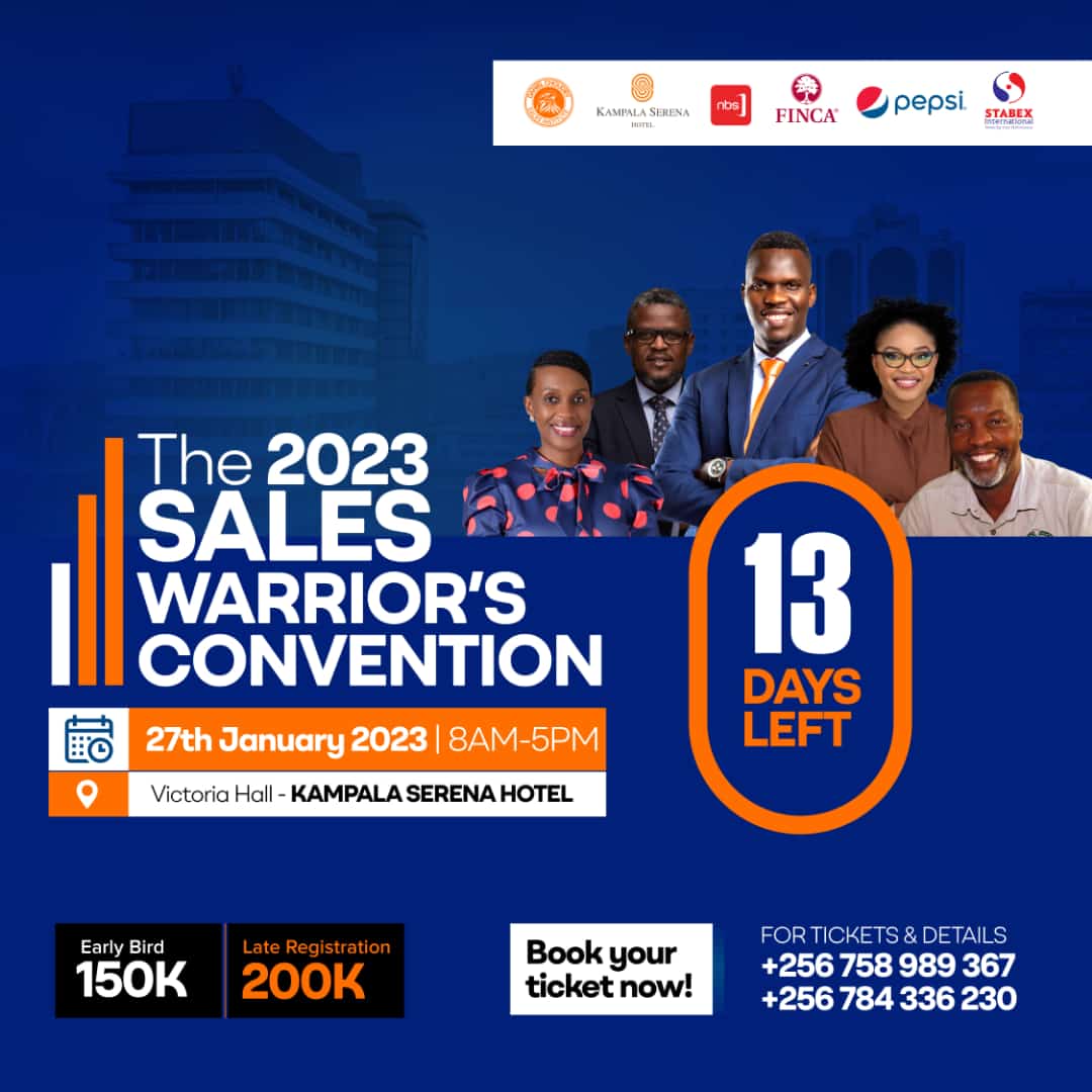 StormJuliusUG's tweet photo. Secure your business/Company sales. #SAWACON2023 hosted by @dcsales_inst #27thjan2023
#letssaleeverything #dcsalesinstitute #NBSUpdates #kampalaserena https://t.co/N7Y7AQjQbh