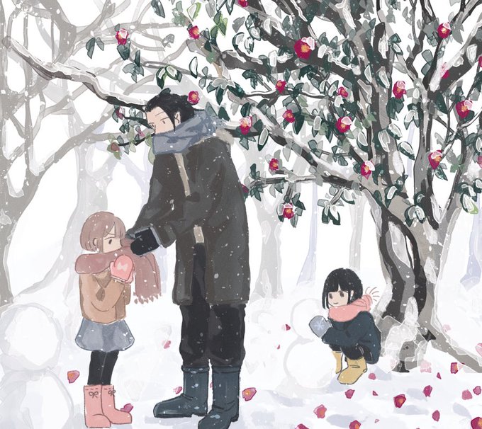 「skirt snowing」 illustration images(Latest)｜5pages
