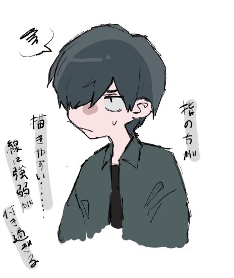 初ApplePencil描き... 