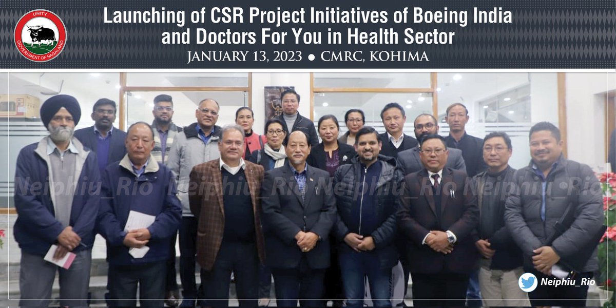 A pleasure to launch CSR project initiatives of @Boeing_In and @DFYIndia in the health sector. I extend my gratitude to them for coming forward in partnering with the State Govt. in strengthening the health system
