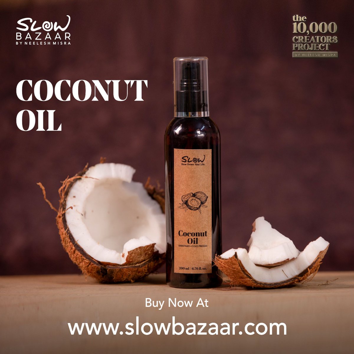 SlowBazaar's tweet image. सर्दियों की सुबह और दादी के हाथों से नारियल तेल की चम्पी !

क्या ऐसा ही था आपका भी बचपन?

स्लो बाज़ार आपके लिए लाया है वही असली, बिना मिलावट वाला शुद्ध नारियल तेल। 
तो देर किस बात की?

चले आइए slowbazaar.com पर। 

#purecoconutoil #coldpressed #TheSlowMovement