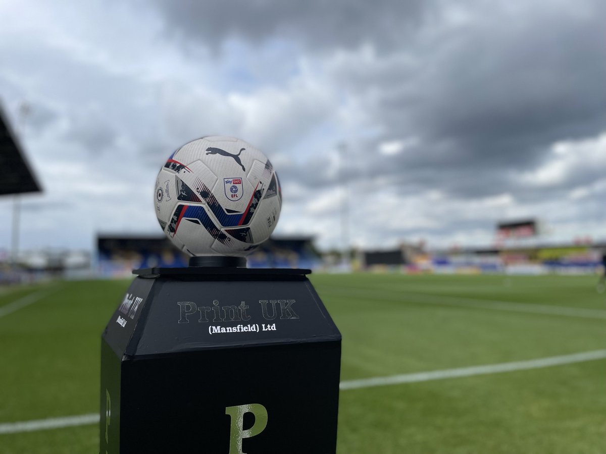 Another Saturday, another home game for Stags!🦌

• Kick-off at 15:00 🕒 
• <a href="/mansfieldtownfc/">Mansfield Town FC</a> vs <a href="/crewealexfc/">Crewe Alexandra</a> 🟡🔵
• 𝗙𝗥𝗘𝗘 audio description commentary ✅
• Bring headphones (round jack) 🎧

RT to spread the word 👊

<a href="/MTFCBlind/">Mansfield Town Blind FC 💛💙</a> <a href="/MTFCMusings/">Mansfield Musings</a> <a href="/MTFCAD/">Mansfield Town Audio Description Commentary</a> <a href="/AlanMarchSport/">Alan March Sport ltd</a>